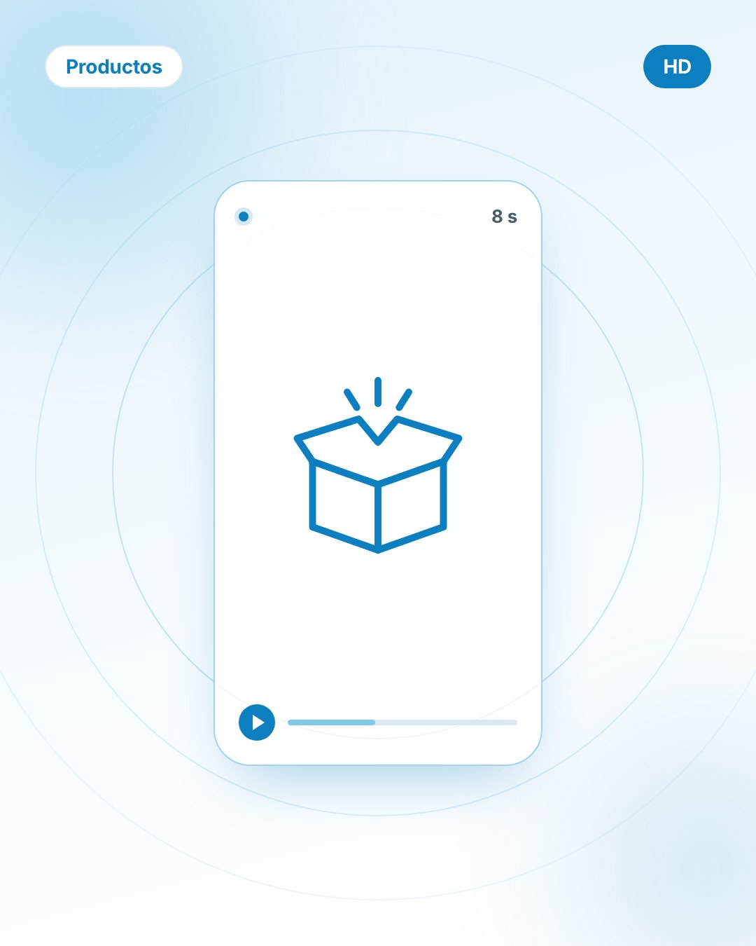 Póster del efecto Unboxing de Vidia